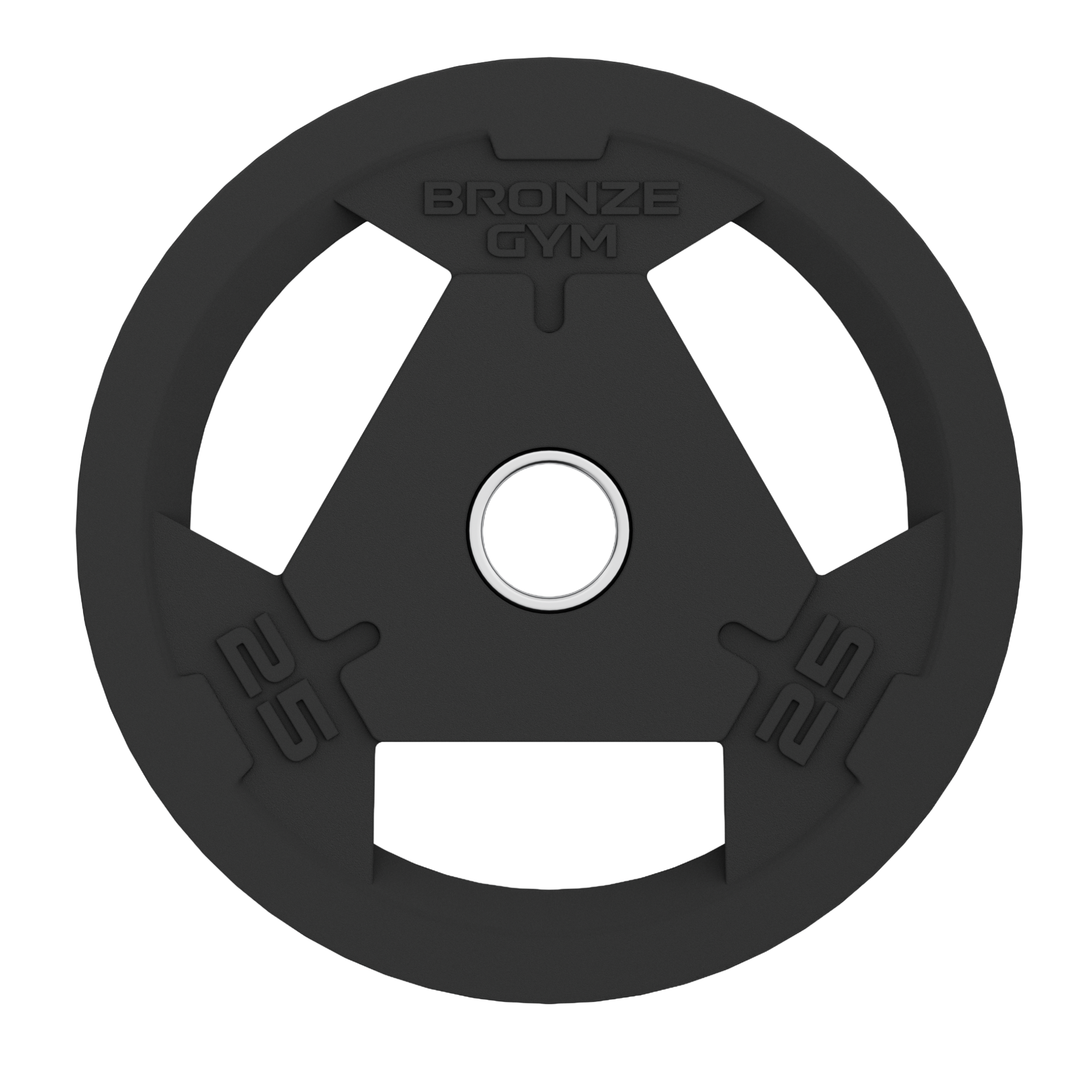 Диск олимпийский BRONZE GYM обрезиненный 25 кг