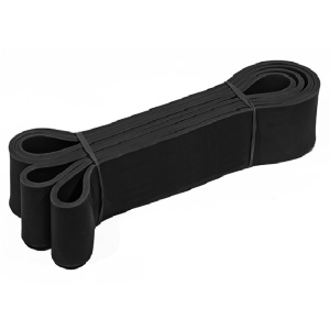 Петля резиновая 64мм, серый-черная