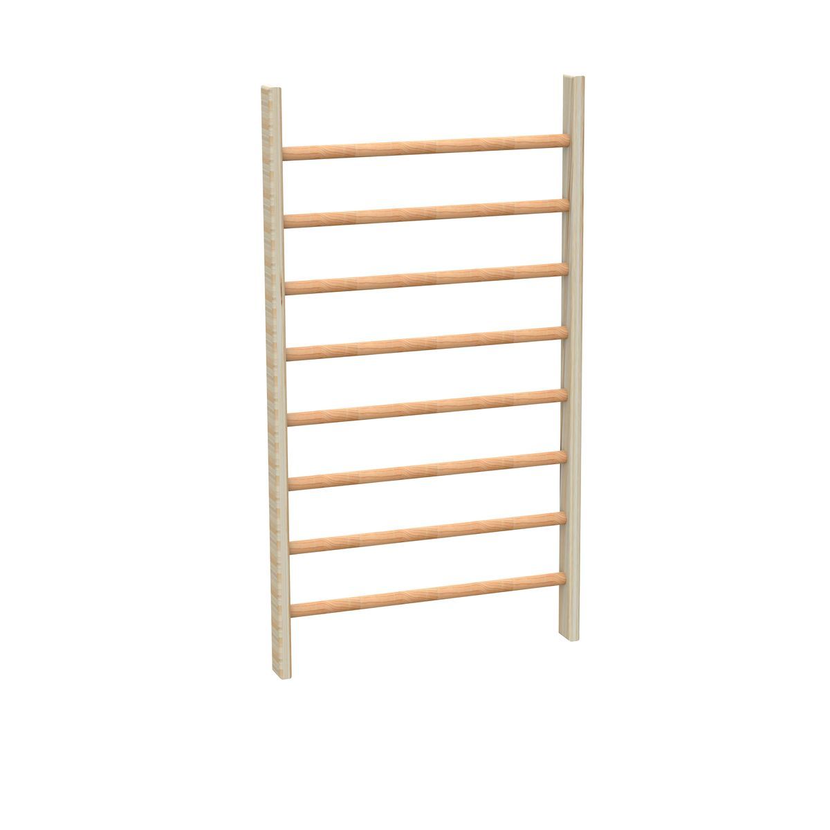 Стенка шведская, гимнастическая (в разобранном виде) массив 150 мм, 3,2х0,8 м ZAVODSPORTA