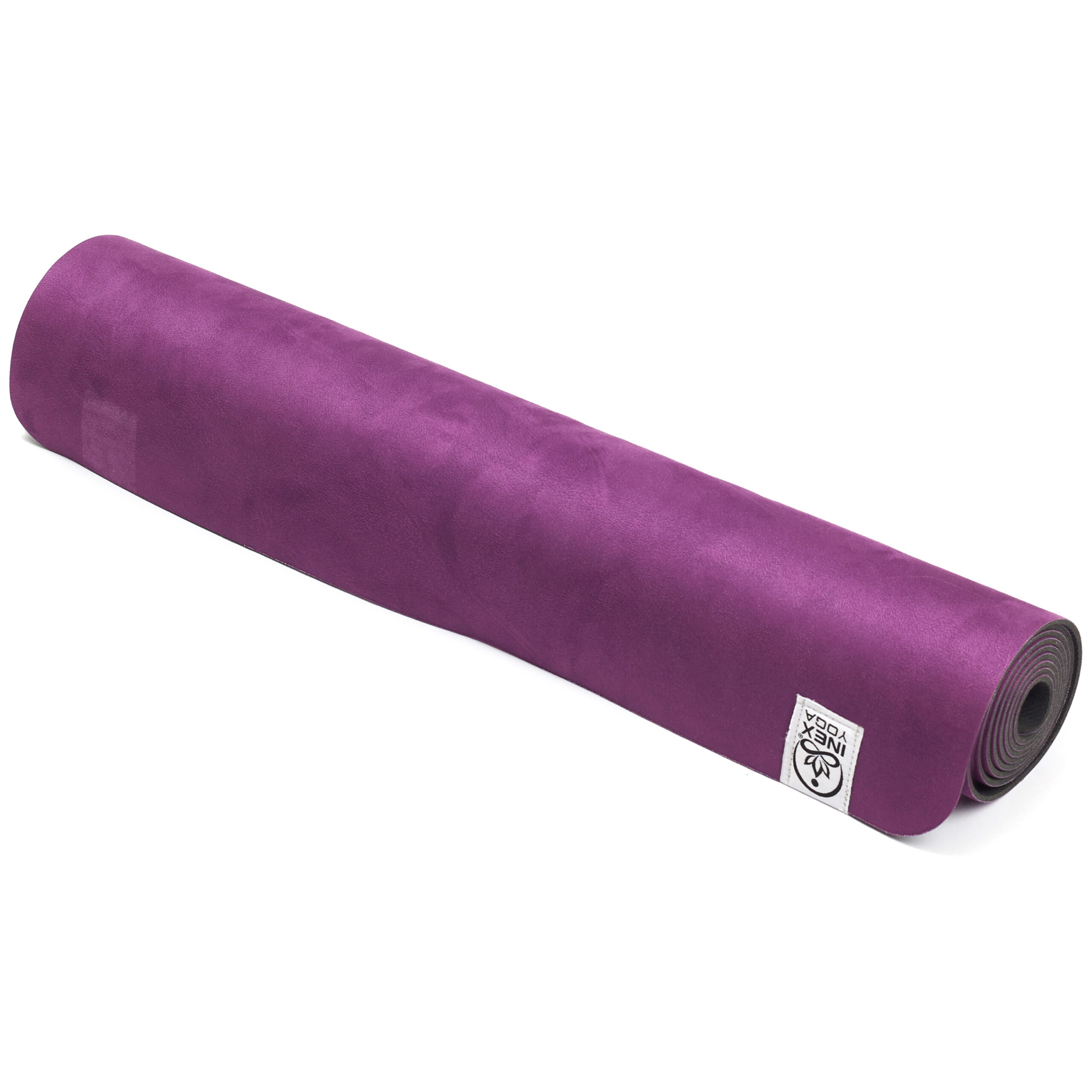 Коврик для йоги INEX Suede Yoga Mat ECO искусственная замша 183 х 61 х 0,3 см, фиолетовый, NEW
