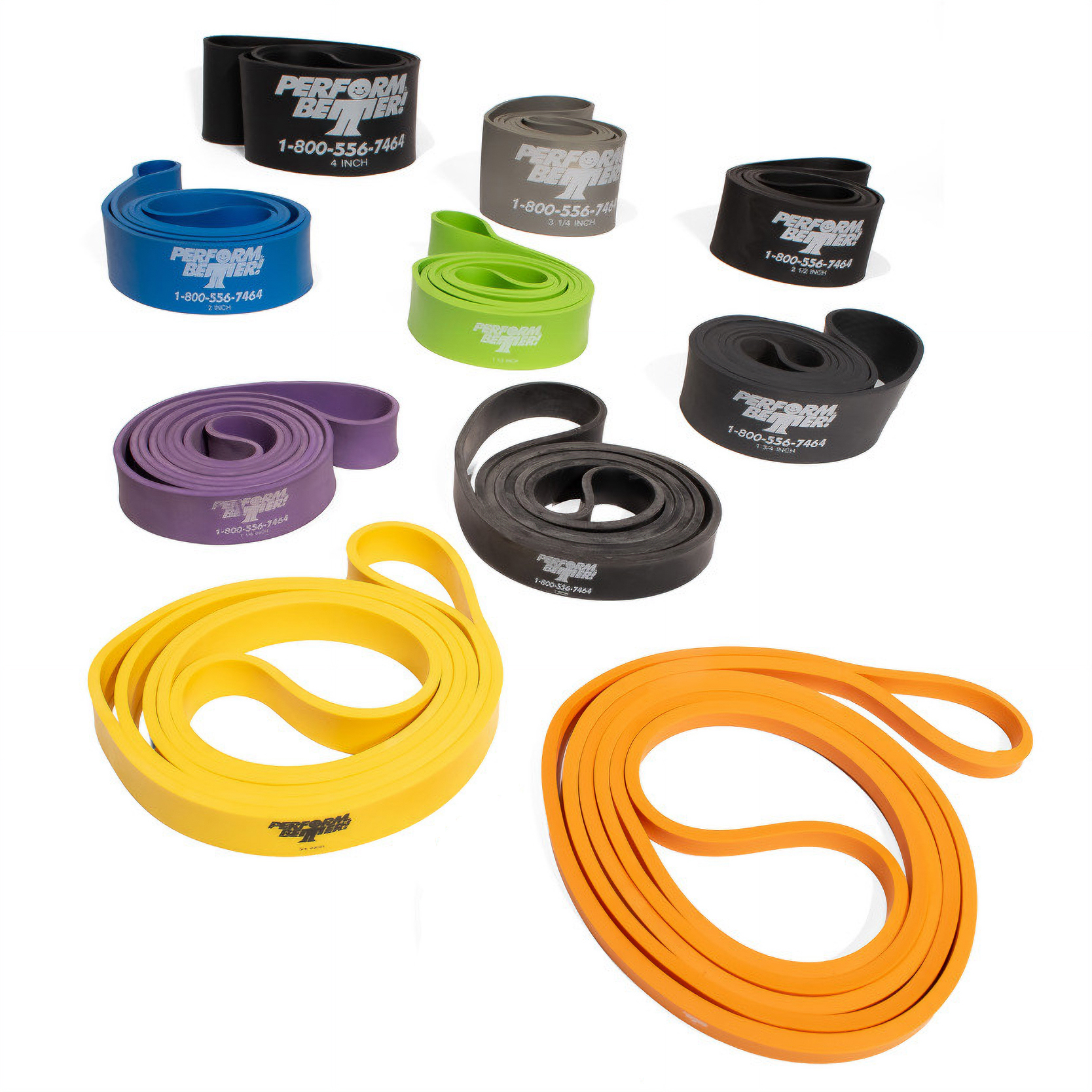 Ленточный амортизатор PERFORM BETTER SuperBand ширина 2,54 см, длина 203,2 см, кольцо 101,6 см, черный