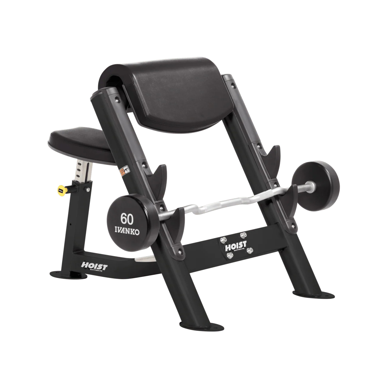 Скамья Скотта HOIST CF-3550 серебряный/черный