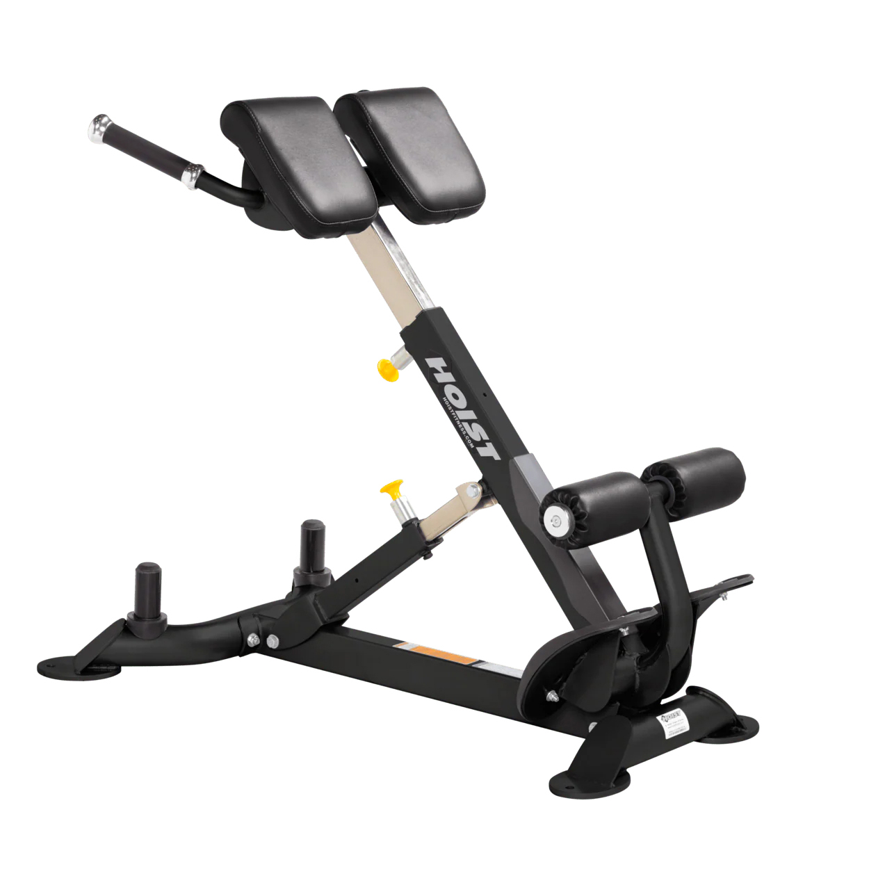 Гиперэкстензия с регулируемым углом наклона HOIST CF-3663 матовый черный/черный