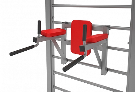 Навесные брусья, Пресс FOREMAN FY-279 светло-серебряный/графит