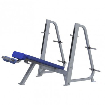 Олимпийская скамья с обратным наклоном FOREMAN FW-412 черный