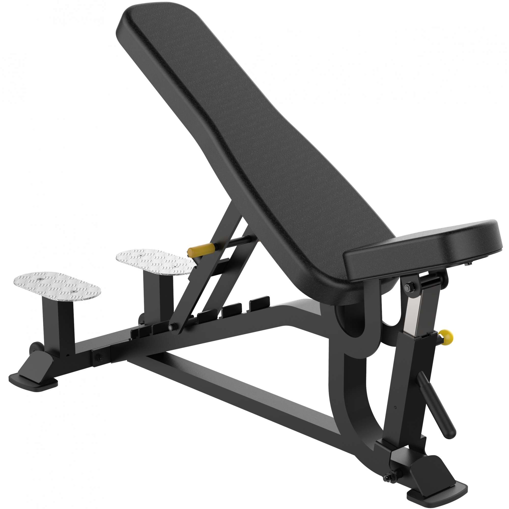 Impulse SL7012 усиленная многопозиционная скамья с платформой для страхующего