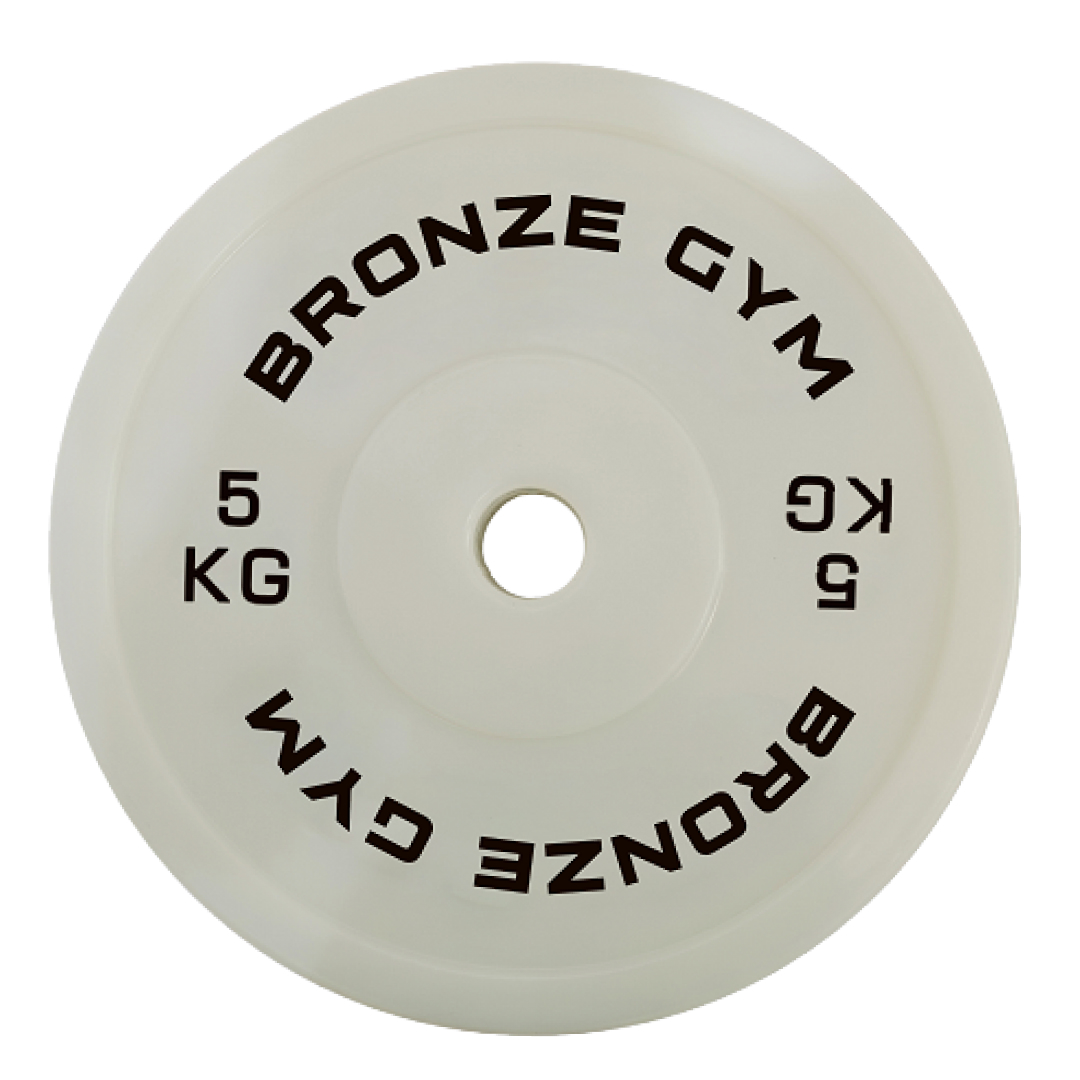 Диск олимпийский BRONZE GYM тренировочный 5 кг